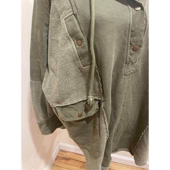 Free People Sadie Surplus Knit Jacket Size M - Picture 5 of 9